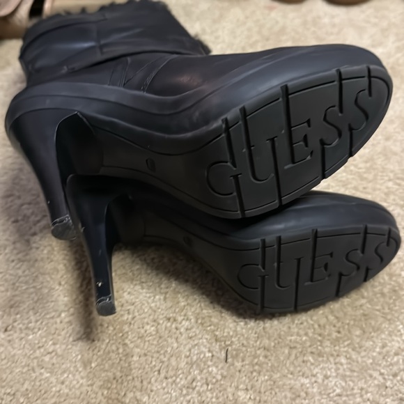 Vintage Guess leather faux fur boot - Picture 5 of 5